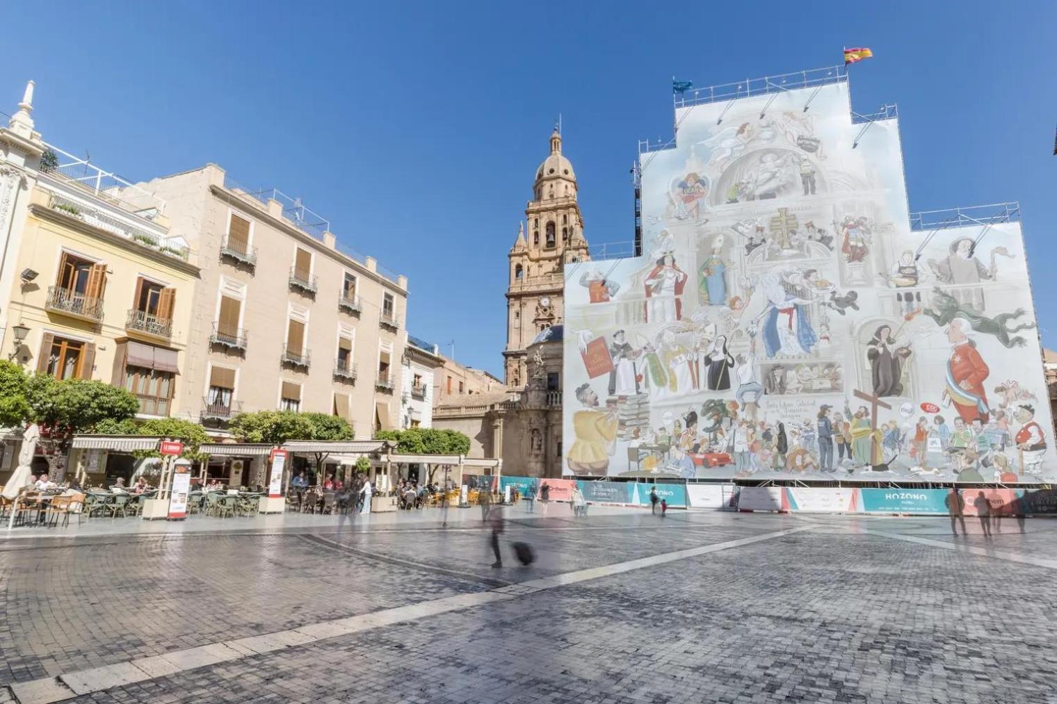 Appartamento Vista A La Catedral Murcia Esterno foto